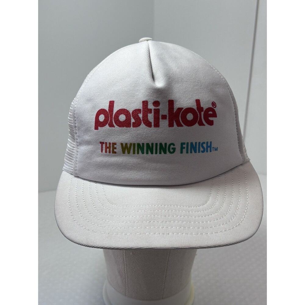 Vintage Plasti-Kote The‎ Winning Finish Racing Adjustable Hat